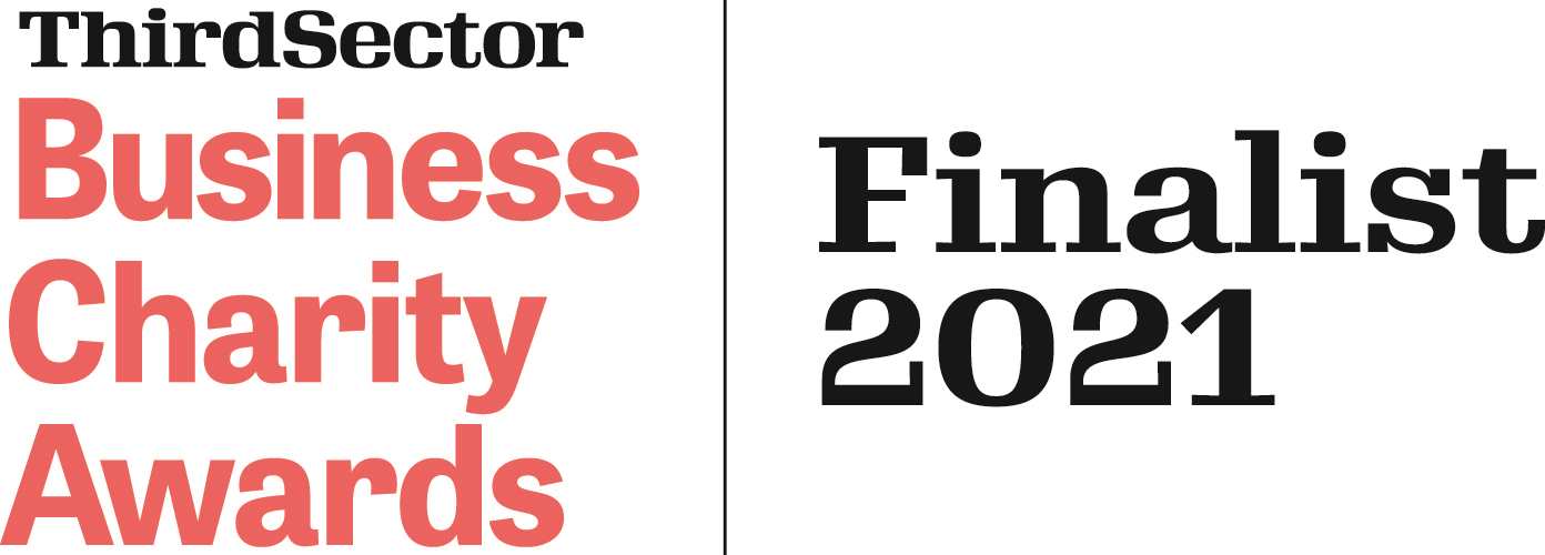 Third sector Business Charity Awards Finalist 2021.