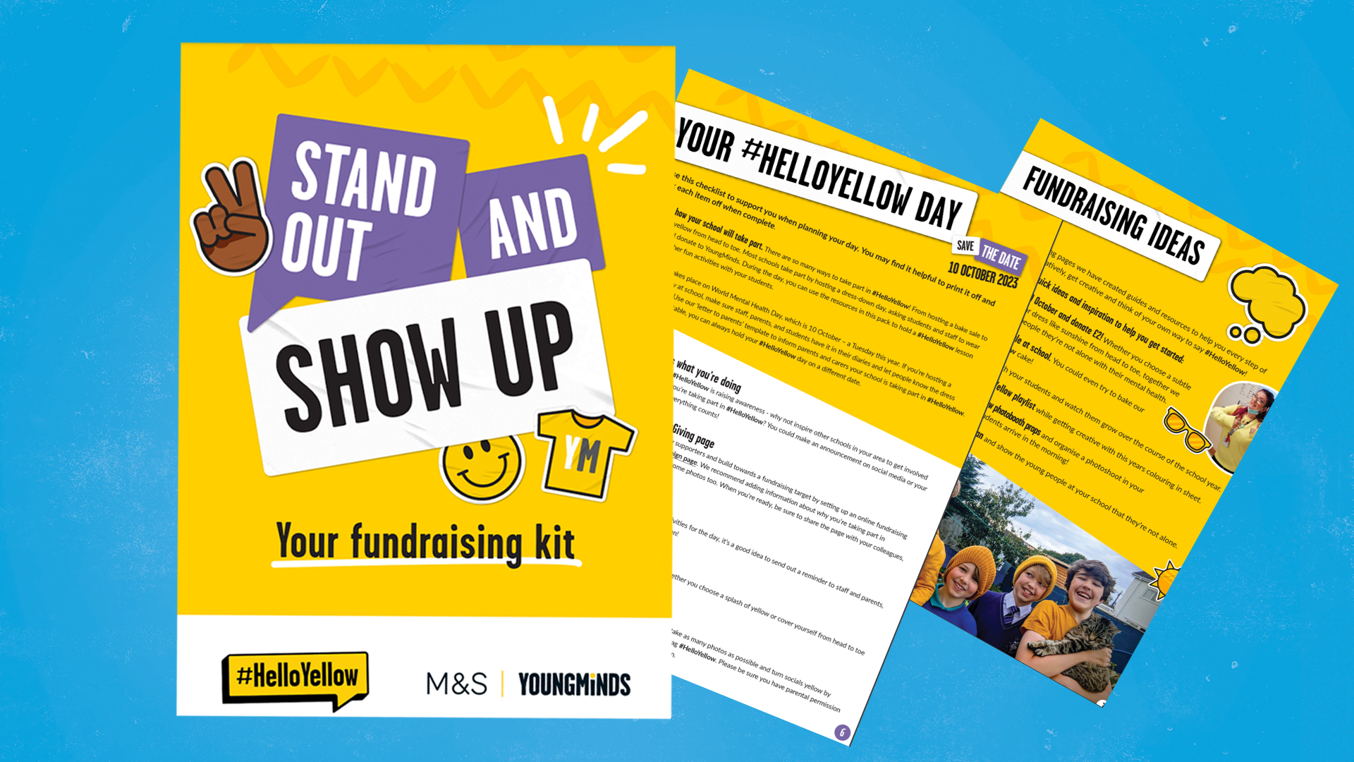 Preview of the resource: Fundraising pack for secondary schools.