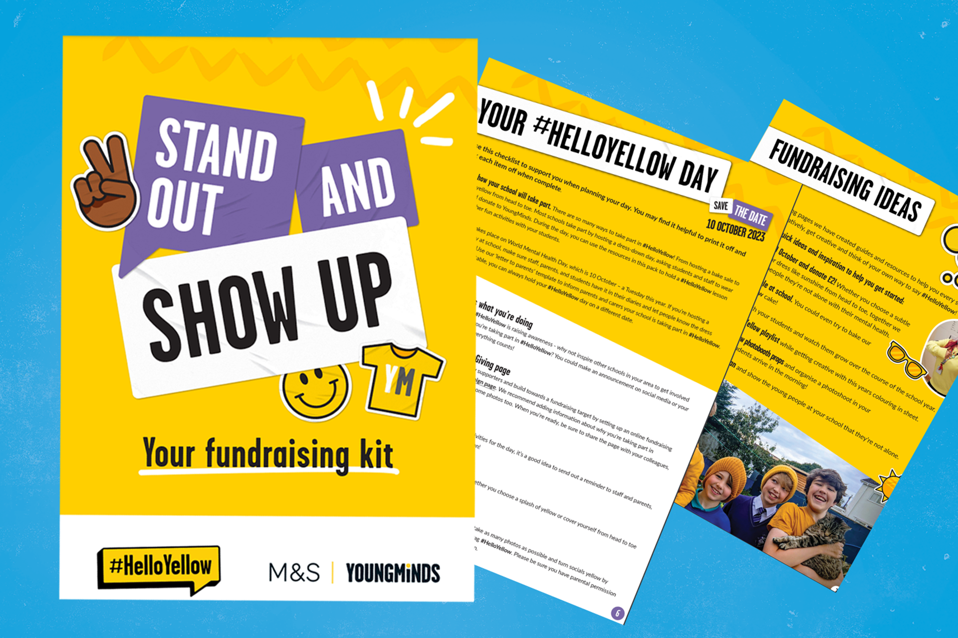 Preview of the resource: Fundraising pack for secondary schools.