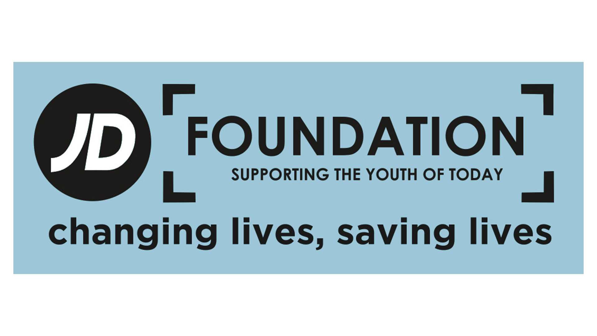 JD Foundation logo, supporting the youth of today, changing lives, saving lives.