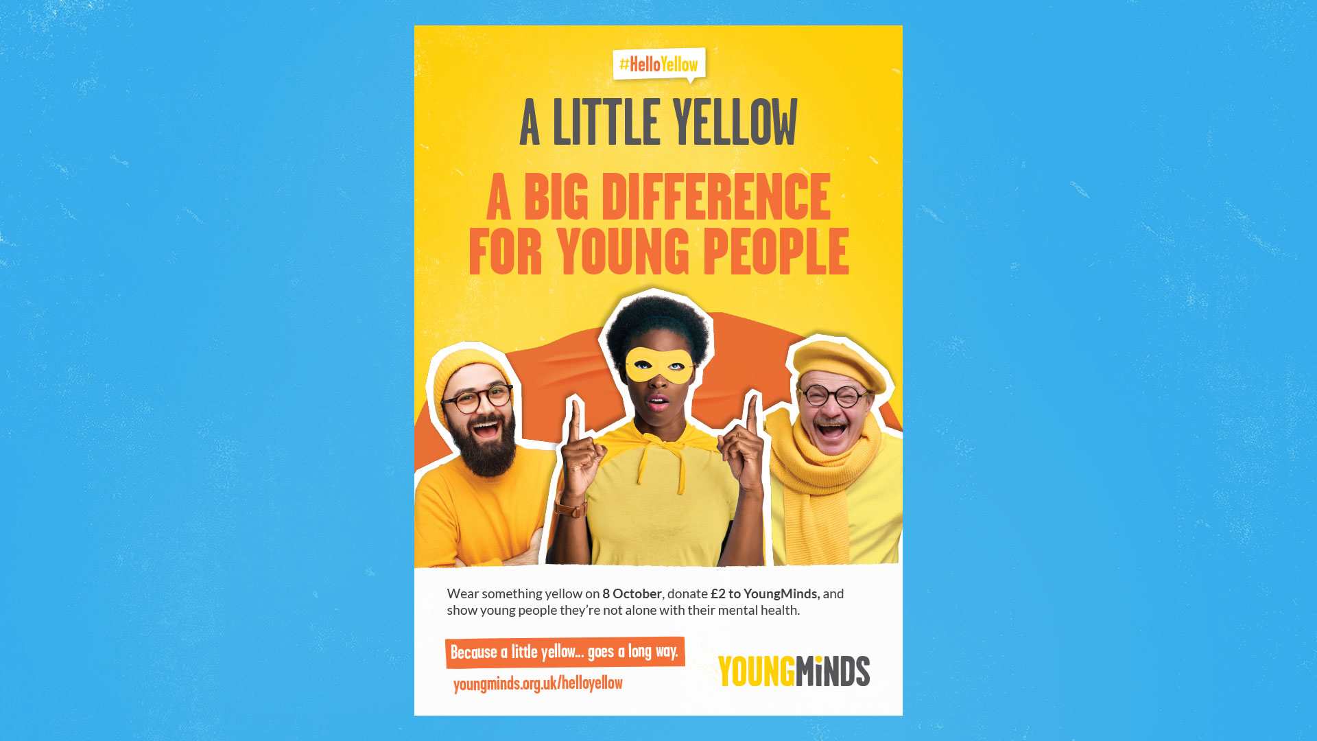 Image of our #HelloYellow poster resource