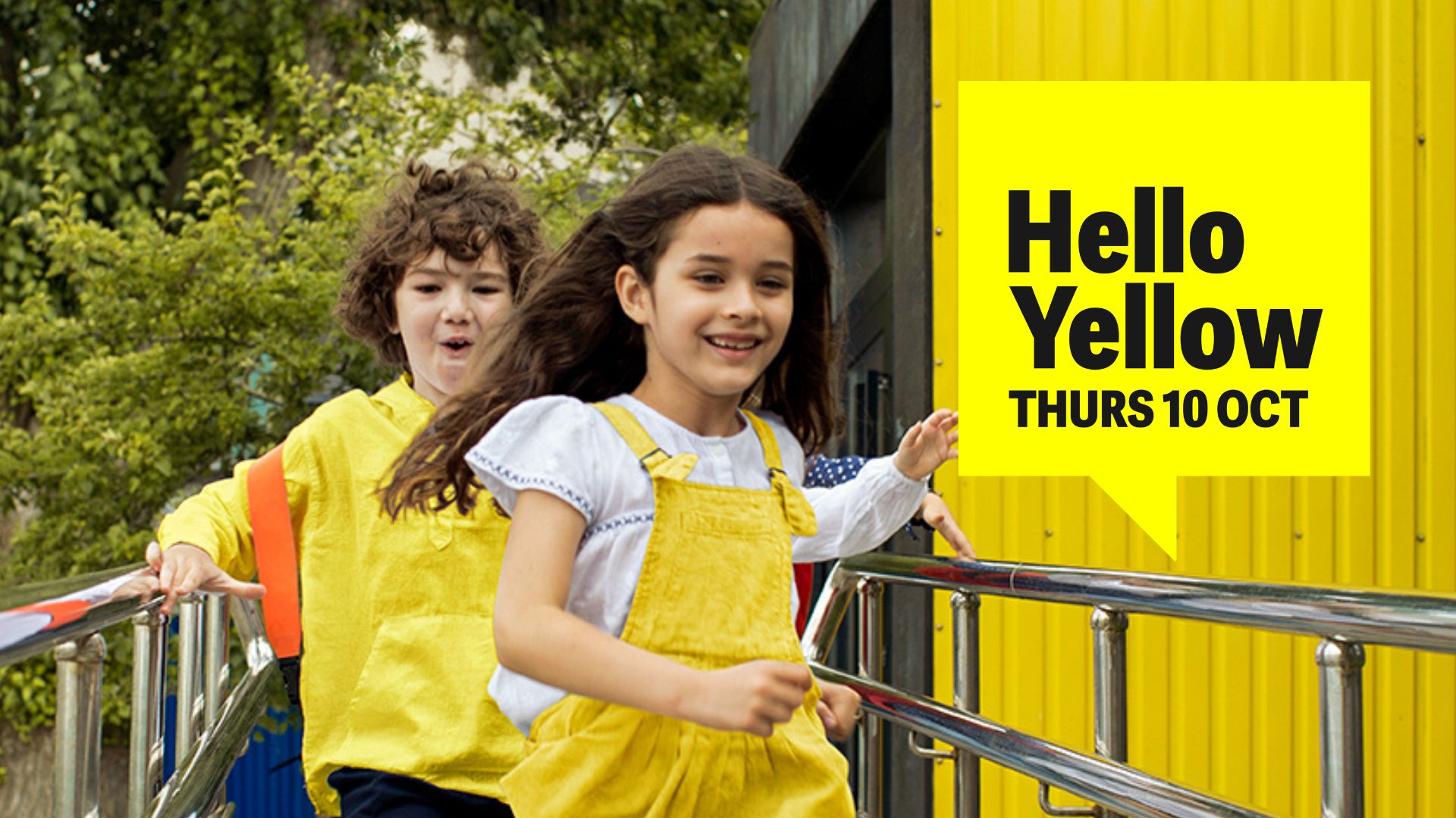 Hello Yellow | World Mental Health Day | 10 October | YoungMinds