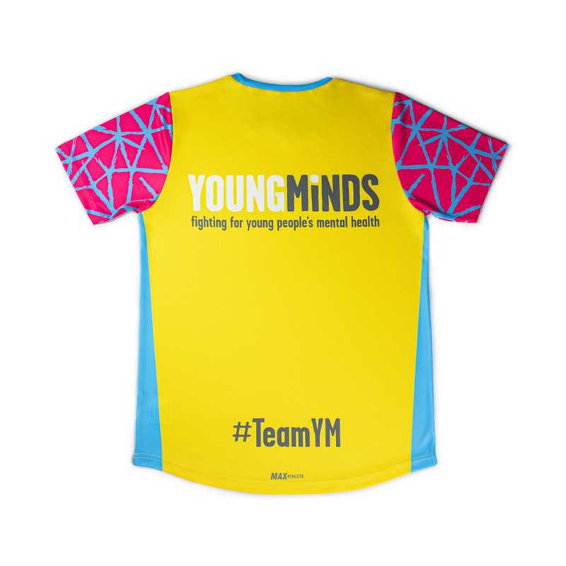 back of YoungMinds Tech tshirt