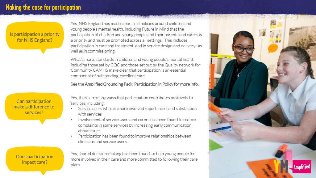 Screenshot of a page from our 'The case for participation' resource.