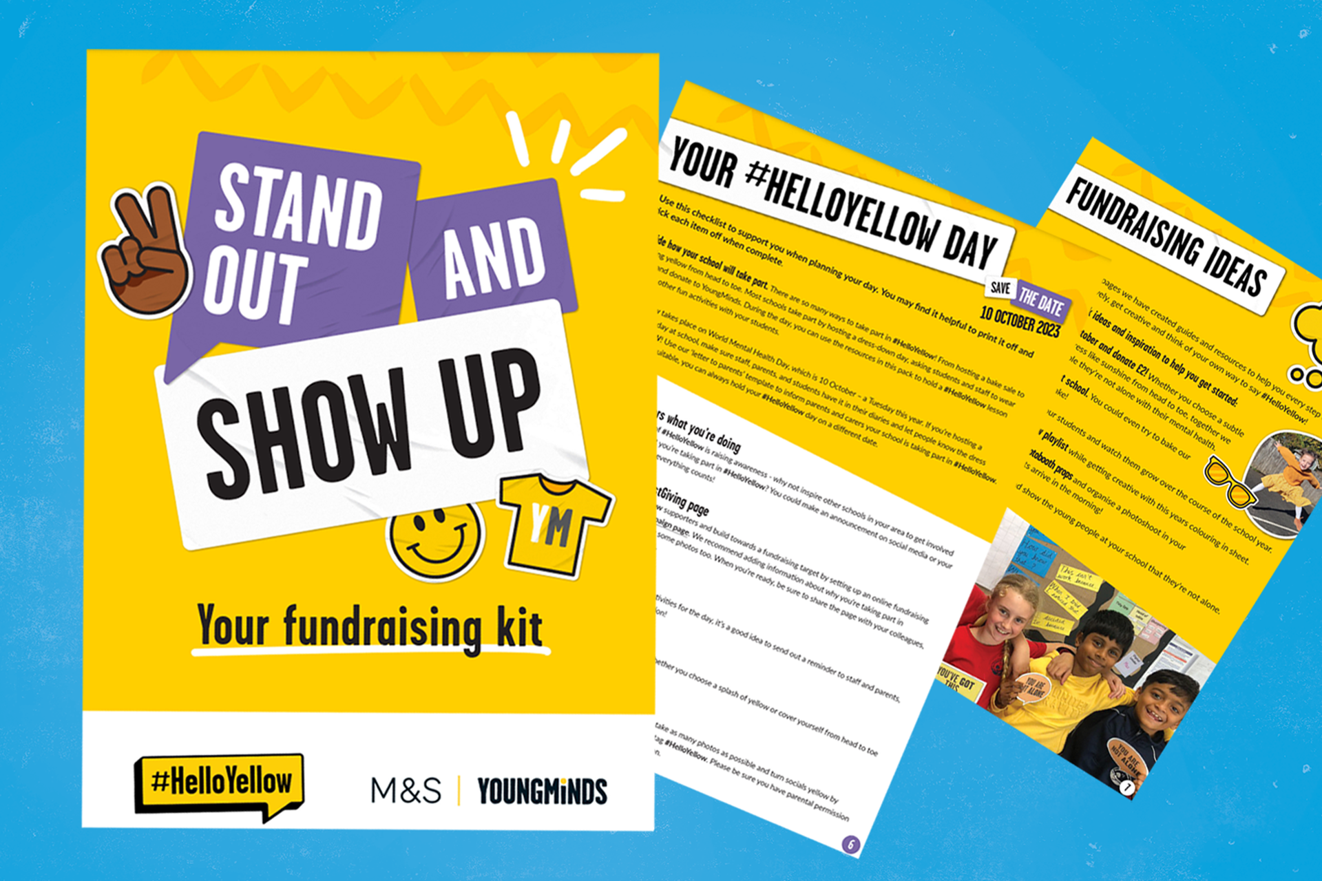 Preview of the resource: Fundraising pack for primary schools.